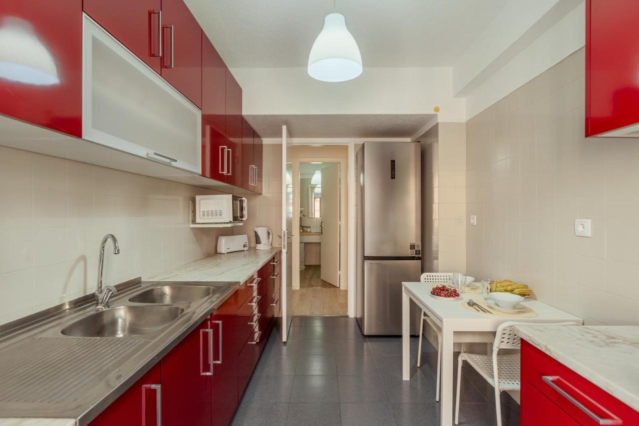 Elegant 3 Bedroom Apt - City Centre - Garage - Metro Lisboa Exterior foto